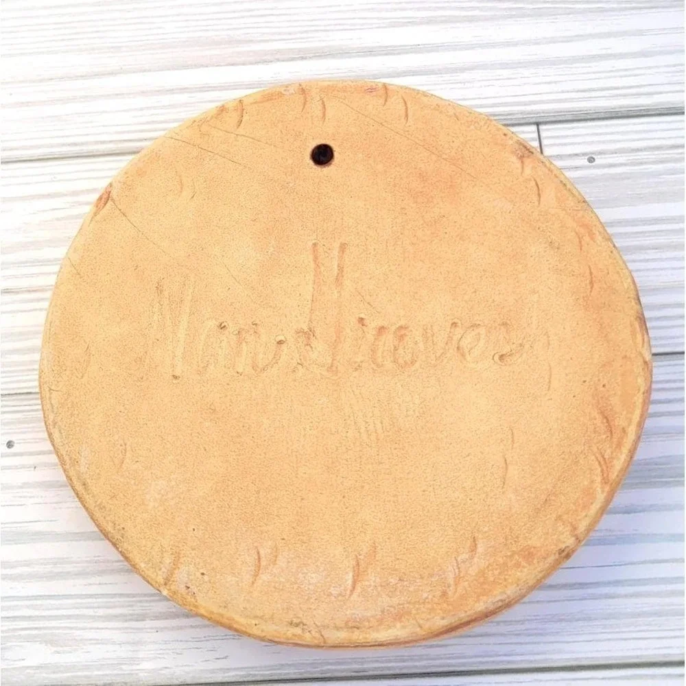 Handmade vintage plaque